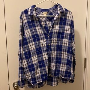 J. Crew Factory Plaid Pullover
